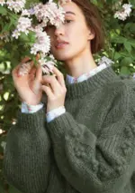 Fleur - sweater  - strikkekit med PDF opskrift